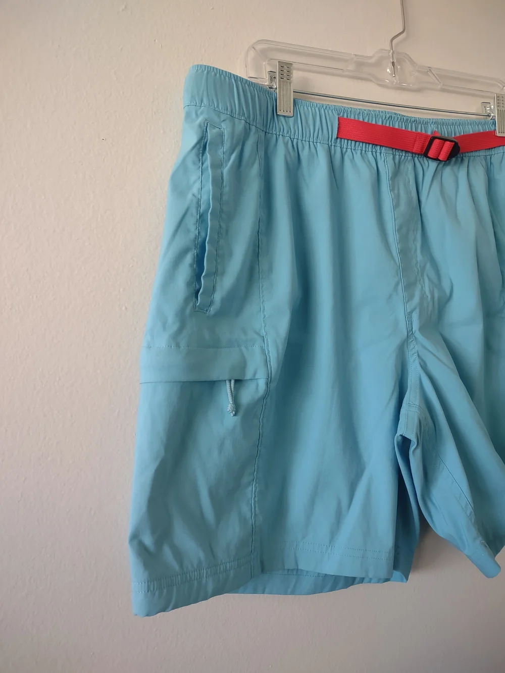 The North Face Light Blue Class V Belted Shorts Men's XL